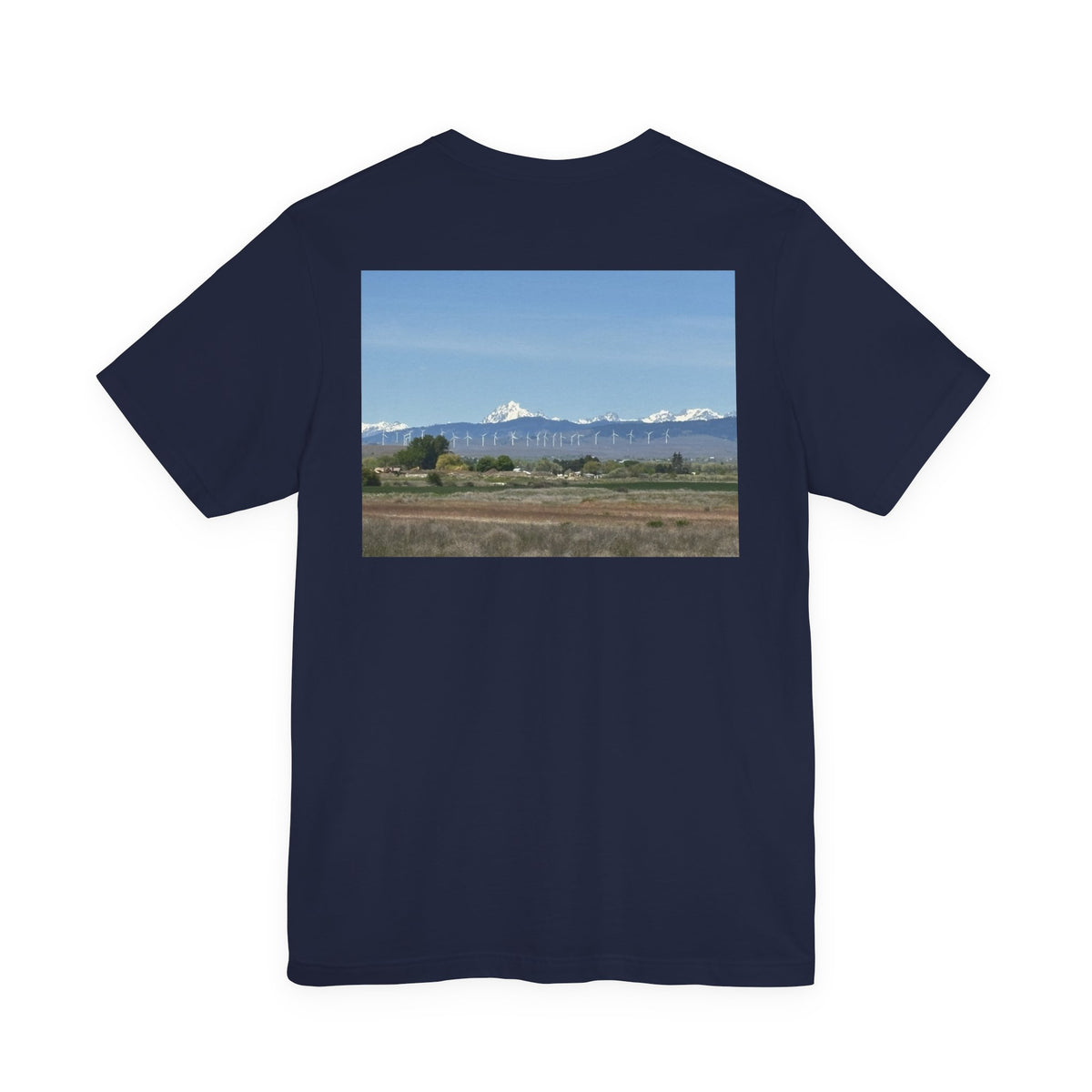 T-shirt photo du mont Stuart – Dos : édition Ellensburg