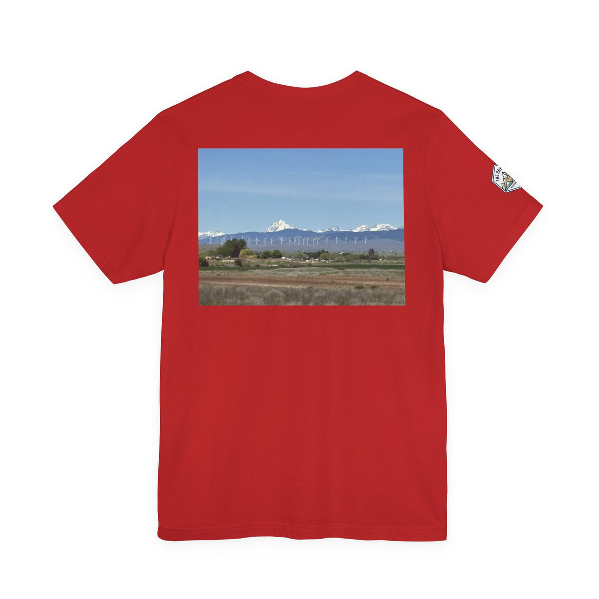 Mt. Stuart Photo T-Shirt Back: Ellensburg Edition