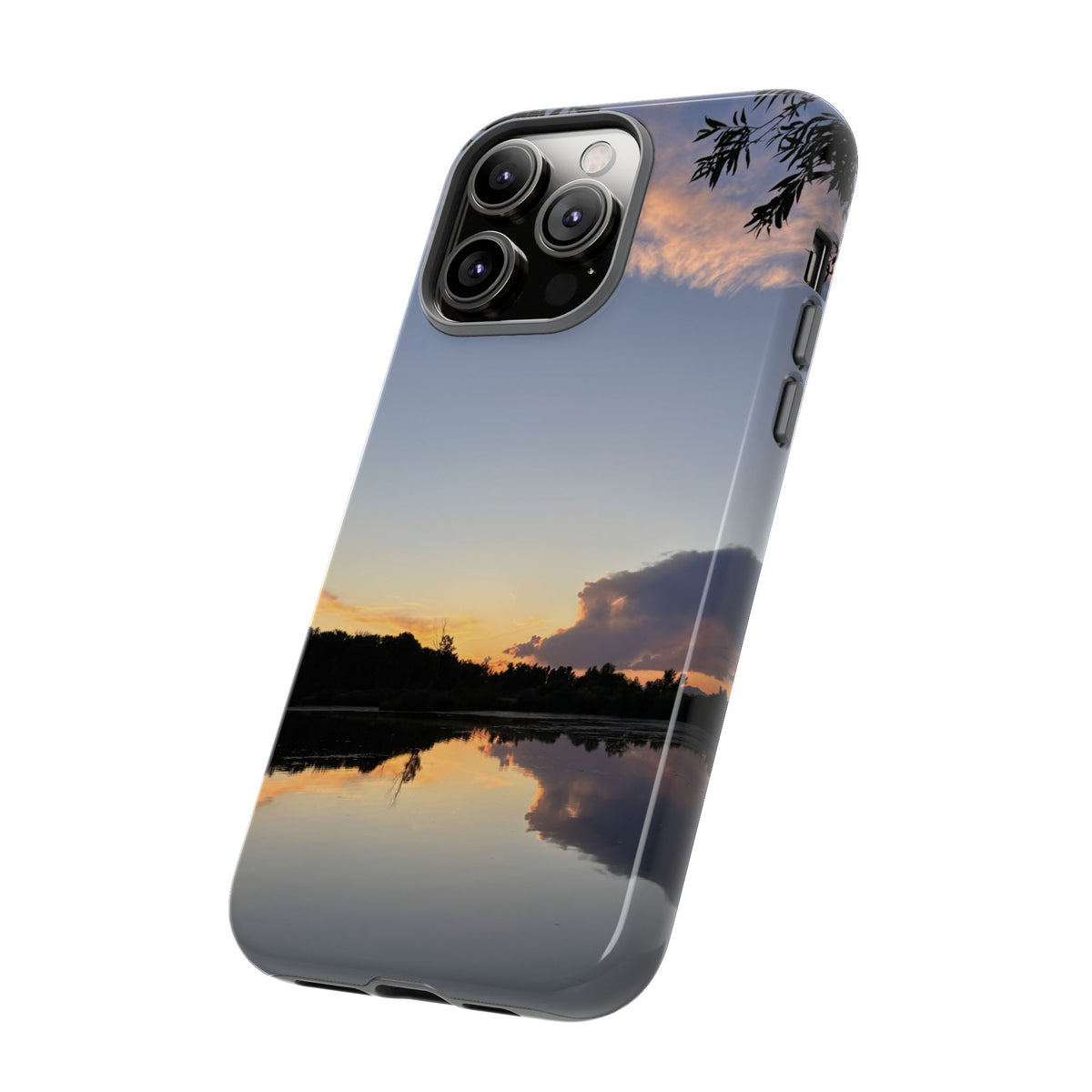 Ellensburg, Washington Sunset Lake Reflection Tough Phone Case