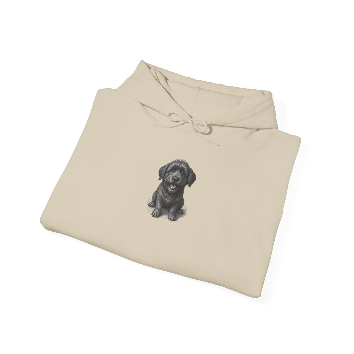 Sweat à capuche pour adorable chiot Schnoodle