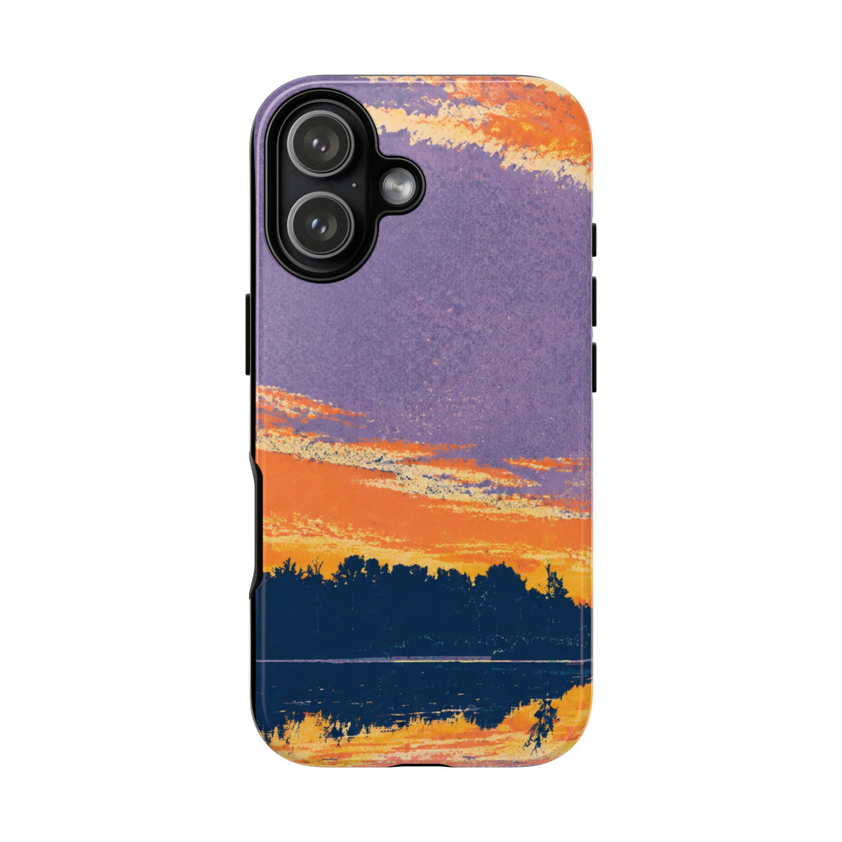 Sunset Lake Tough Phone Case