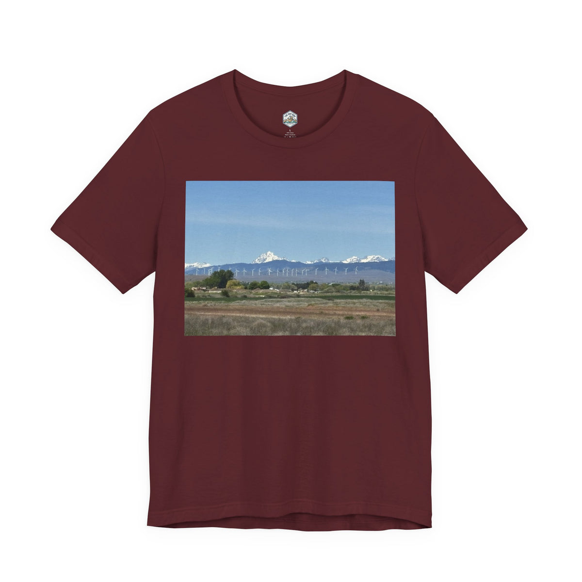 T-shirt photo du mont Stuart : édition Ellensburg