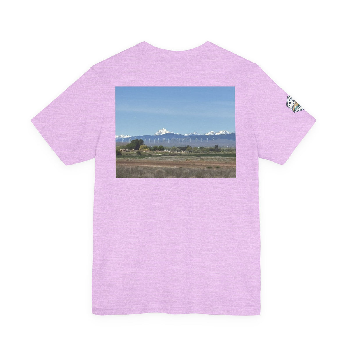 Mt. Stuart Photo T-Shirt Back: Ellensburg Edition