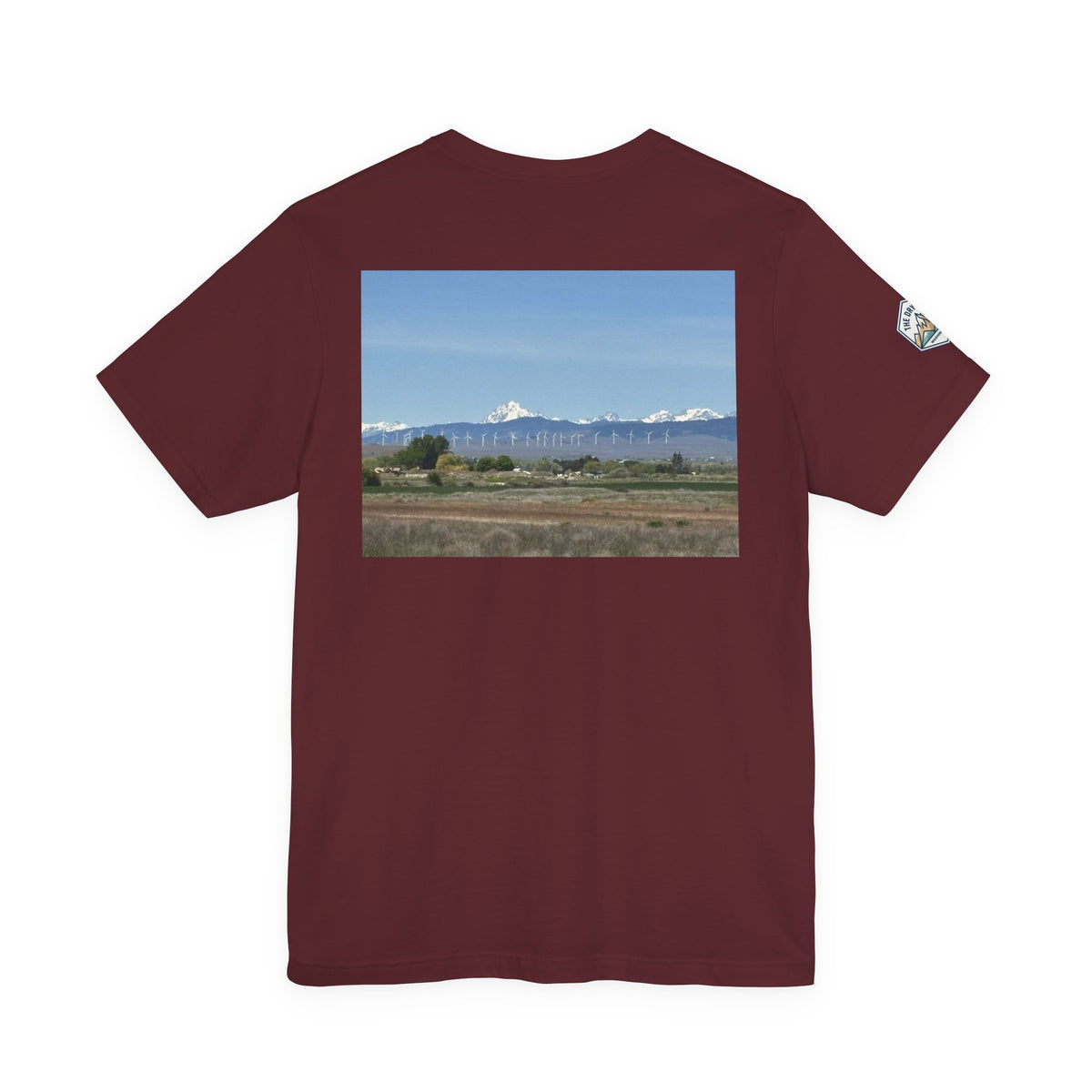 Mt. Stuart Photo T-Shirt Back: Ellensburg Edition