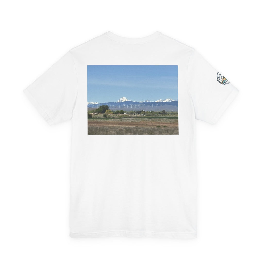 Mt. Stuart Photo T-Shirt Back: Ellensburg Edition