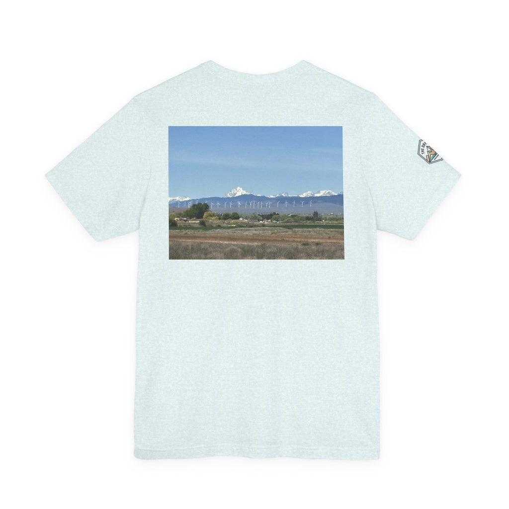 Mt. Stuart Photo T-Shirt Back: Ellensburg Edition