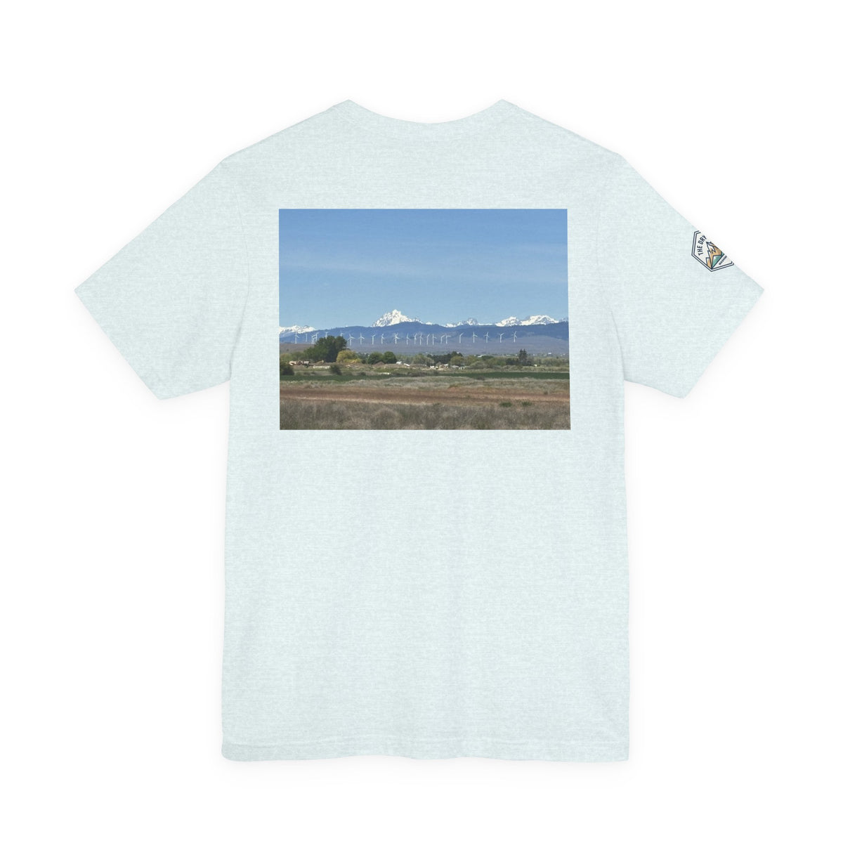 Mt. Stuart Photo T-Shirt Back: Ellensburg Edition