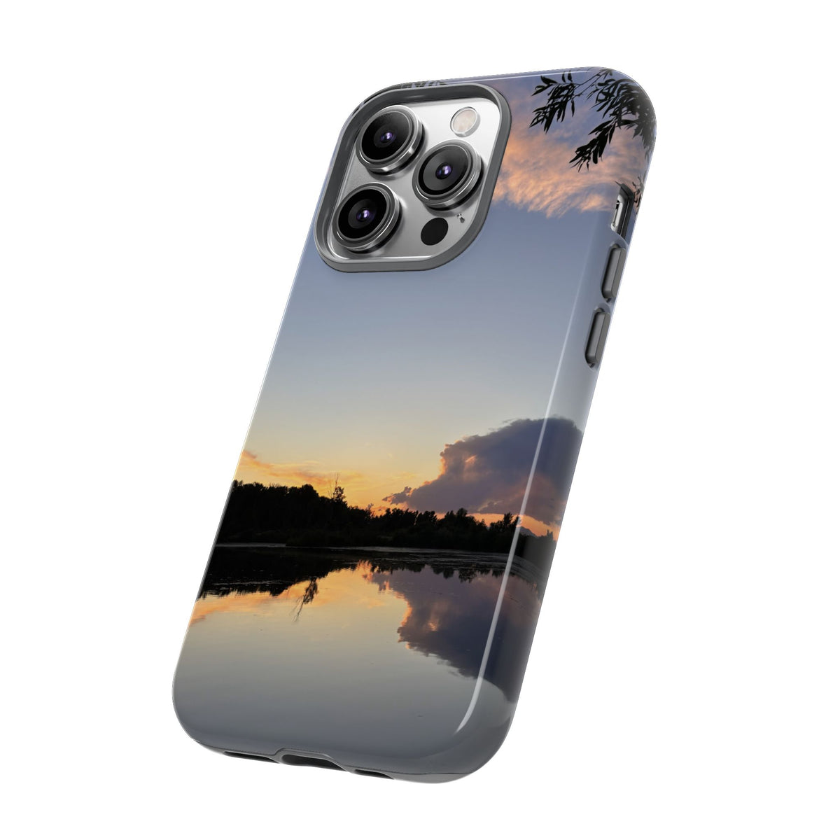 Ellensburg, Washington Sunset Lake Reflection Tough Phone Case