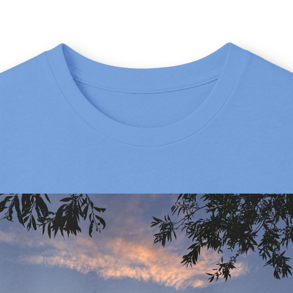 Ellensburg Sunset Fishing Pond Reflection Long Sleeve Tee