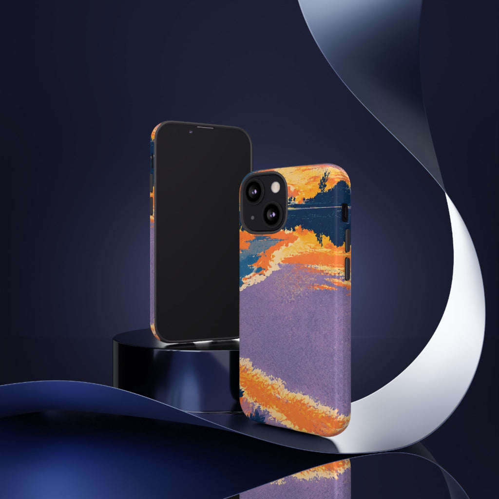 Sunset Landscape Tough Phone Case