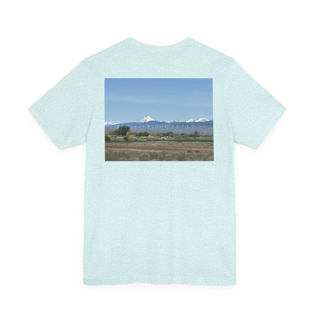 T-shirt photo du mont Stuart – Dos : édition Ellensburg
