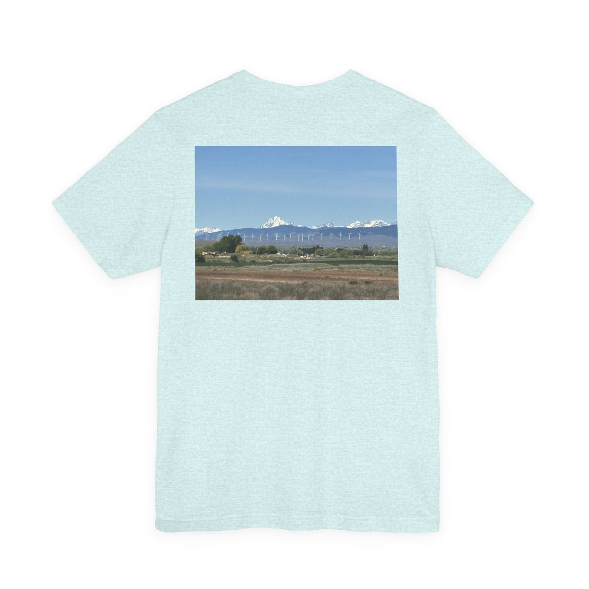 T-shirt photo du mont Stuart – Dos : édition Ellensburg