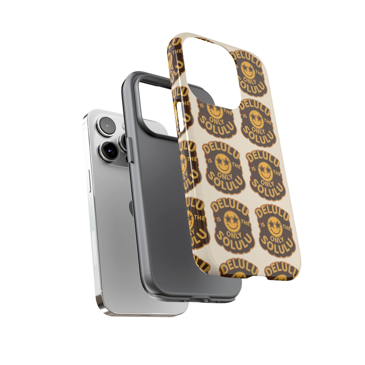 Delulu Is Only Solulu Phone Case