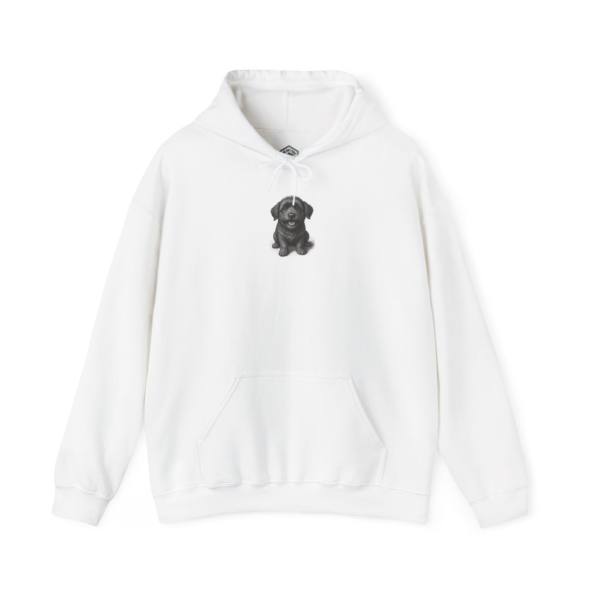 Sweat à capuche pour adorable chiot Schnoodle