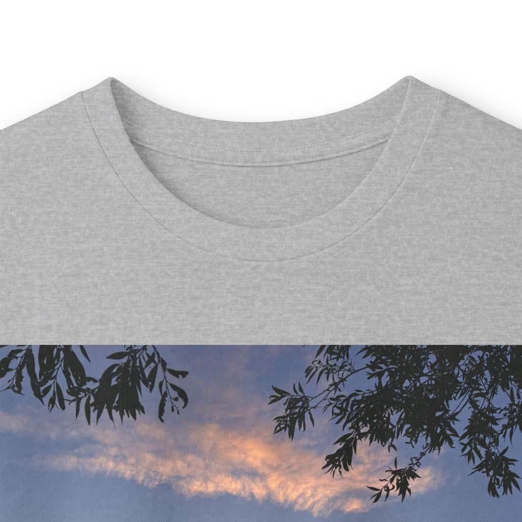 Ellensburg Sunset Fishing Pond Reflection Long Sleeve Tee