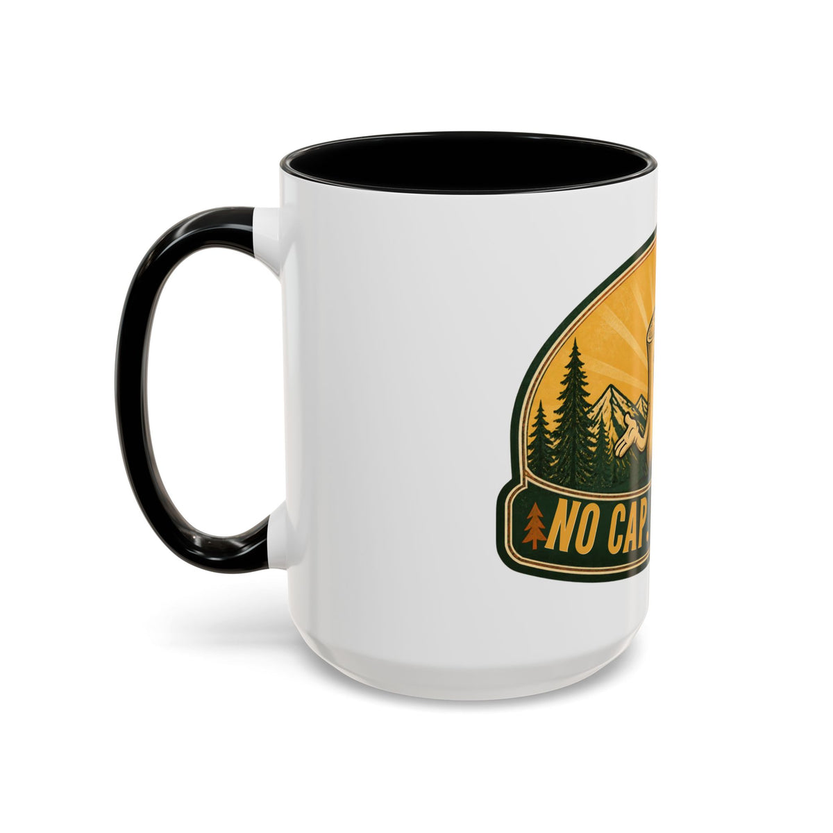 No Cap, Literally Mushroom Coffee Mug